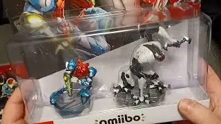 METROID DREAD & SAMUS E.M.M.I.  AMIIBO UNBOXING
