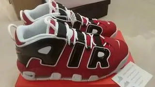 Nike Air More Uptempo Bull Red