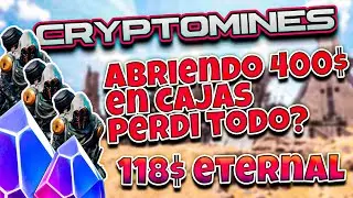 💥💥 ABRIENDO 400$ EN CAJAS DE CRYPTOMINES y sucede esto!! - Crypto Alterno