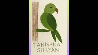 parrot Art from leaves #parrots  #craft #drawing #shortsfeed , Birds by leaves #leavescraft #youtube