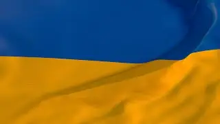 UKRAINE flag waving background 2022 flag of Ukraine free footage