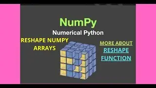 More About Reshape Numpy Array