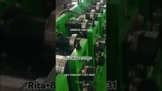 XINNUO metal stud and track roll forming machine. #machine #rollformingmachine