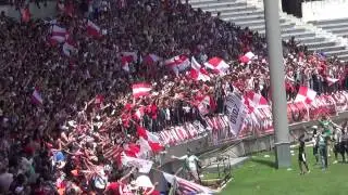Raja vs Mat  5 - 0 du 18-05-2014, تحية تطوانية للجماهير الرجاوية