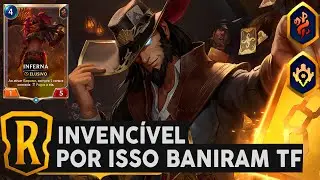 ESSA &Eacute; A RAZ&Atilde;O DE ROTACIONAREM TF 🃏 ANTI-JOGO | TWISTED FATE FIZZ DECK | LEGENDS OF RUNETERRA ETERNO