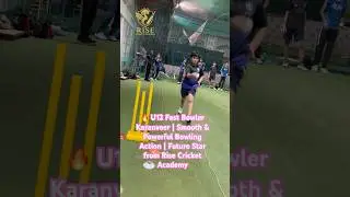 Smooth action, big future! 🌟#trending #cricketshorts #cricketlover #risecricketacademy #viral #ipl