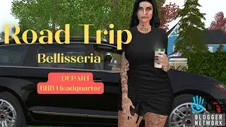 Road Trip in Second Life l Driving fun in Bellisseria