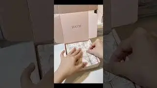 Any one like the pale pink box？ #boxing #box #pack #packing #like #favorite #fashion #love #carton