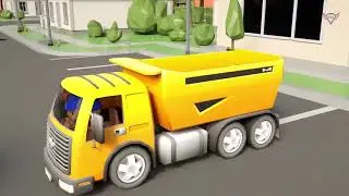 Travail Quotidien Sur Chantier   Les Enfants Jouent Et Apprennent La Fonction Des V&eacute;hicules