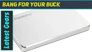 Transcend 2TB StoreJet 25C3S: The Best Ultra-Slim External Hard Drive for Style and Speed