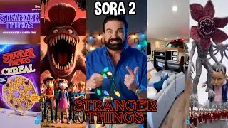 Funniest Sora 2: Stranger Things | Beta Brains #ai #funny #sora #video #strangerthings   #betabrains