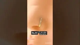 Gold Daily wear nose ring design 2025latest gold nose pin design with price| gold nose stud design