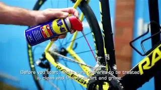 Using WD40 Multi Use Product to Lubricate Derailleurs