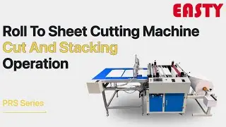 Roll to Sheet Cutter | Automatic Feeding & Stacking Precision Cutting Machine | High Speed  Accuracy