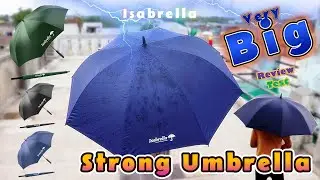 Umbrella 54 Inch 8 Ribs Big And Strong | ISABRELLA | Water Storm proof | Fancy Big Umbrella TechBook