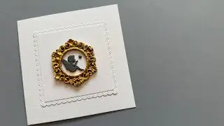 Изысканная рамка для крошечной высечки