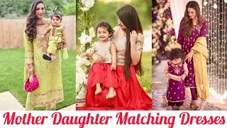 Mother & Daughter Same Dress | Mom & Kids Matching Outfit Ideas