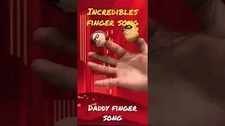 Incredibles finger family song #learnfun #fingersong #daddyfinger #daddyfingersong #familyfinger