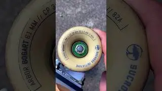 One full week with shake junt triple OG ABEC 7 bearings, and they feel faster! #skateboarding #fast