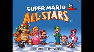 I finished Super Mario Bros 1 for the first time today (Bad audio)