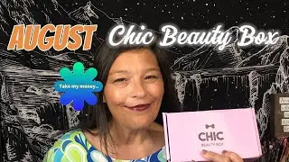August Chic Beauty Unboxing #beautyover50 #maturebeauty #unboxing #beauty #subscriptionbox