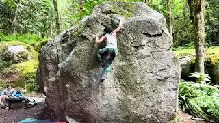Squamish: Close Shave (V7) at The North Walls