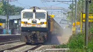 Dust Storm Tornado Speed Train | Malda - Howrah Intercity Express Blasted Skip Balagarh