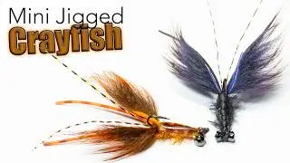 This Crayfish Fly Catches Everything (Easy Jig Fly Pattern)