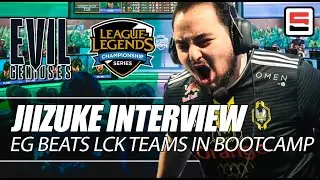 Jiizuke on moving into the LCS and EG's bootcamp in Korea | ESPN Esports
