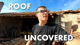 COULER UN LINTEAU DE 4 METRES ET DEBUT DE LA CHARPENTE - Ep4 - TheFrenchBarn - house diy timelapse