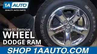 How to Remove Wheel 02-10 Dodge Ram