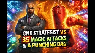 One Strategist VS Thirty-Five Magic Attacks & A Punching Bag