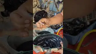 Engine flush nahin karvane se engine khula A.B.P workshop 9301151143 #automobile #honda #seoni #tvs