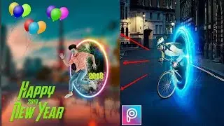 Happy New Year 2019 || Picsart New Year Special Editing || New Year Photo Editing Tutorial