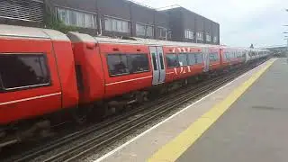 Ex GN 387129 and Gatwick Express 387205 to Ore and My Favourite Units 387210 and 387226 to Victoria 