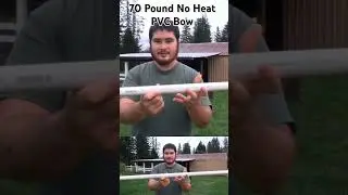 Planning the 70 Pounds No Heat PVC Bow #archery #diy