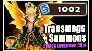 SUMMONERS WAR : Transmogs + Summons (Twitch Livestream Clip)