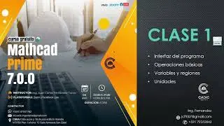 CLASE 1/3 | CURSO BÁSICO PTC  MATHCAD PRIME 7.0.0