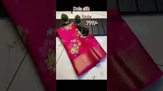 Dola Silk#shrirajpaithani#saree#narayanpethsaree#kapsepaithani#onlineshopping#handloom#lowcostsarees
