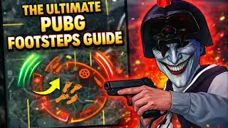PUBG Mobile Footsteps👣 Explained 🔊 | Ultimate Sound Guide (2026)