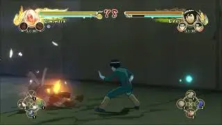 Kimimaro (Curse Mark) vs Rock Lee - Naruto Ultimate Ninja Storm