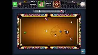 Red from angry birds In 8 pool game on the app