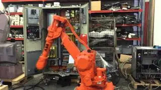 ABB IRB 2400 M2004 industrial robot foundry plus 2