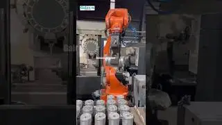 Linear Track| Pick & Place Robot #cnc #cncmachine #pickandplacerobot #robot  #galexonrobotics#shorts