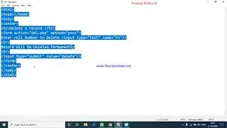 Delete Record from MySQL with PHP