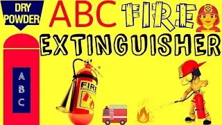 ABC type fire extinguisher | dry chemical powder | use | maintenance | part name | #fire
