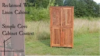 Reclaimed wood linen cabinet | Woodworking | Simple Cove Contest