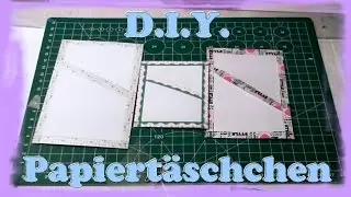 [D.I.Y.] Papiert&auml;schchen f&uuml;r den Filofax / Terminplaner