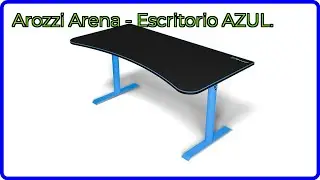 RESE&Ntilde;A (2025) : Arozzi Arena - Escritorio AZUL.. DETALLES ESENCIALES