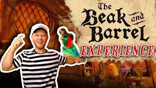 Disney World&rsquo;s NEW Immersive Pirate Bar is WILD! - The Beak and Barrel Full Experience!